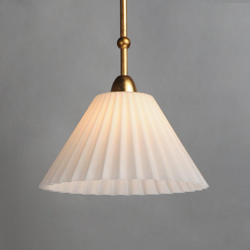 Maxim Kismet Single Pendant in Gold Leaf Finish Model: 18311SWGL