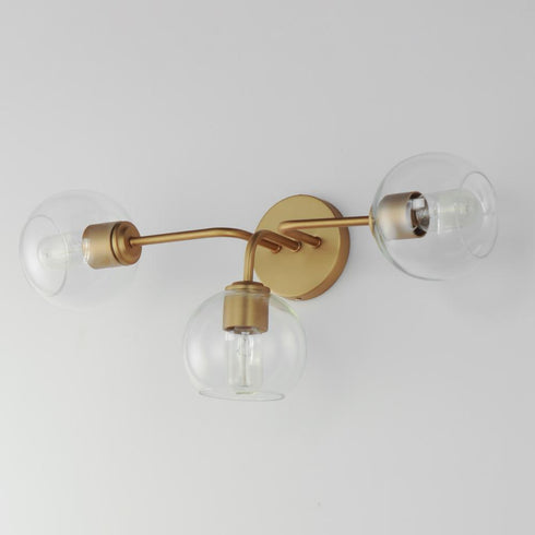 Maxim Knox Bath Vanity in Natural Aged Brass Finish Model: 21633CLNAB
