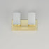 Maxim Lateral Bath Vanity in Satin Brass Finish Model: 10282SWSBR