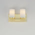 Maxim Lateral Bath Vanity in Satin Brass Finish Model: 10282SWSBR