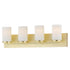 Maxim Lateral Bath Vanity in Satin Brass Finish Model: 10284SWSBR