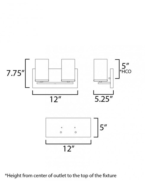 Maxim Lateral Bath Vanity in Satin Nickel Finish Model: 10282SWSN