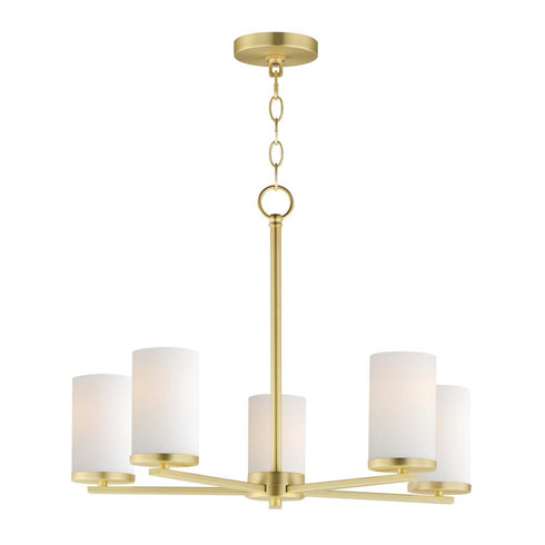 Maxim Lateral Chandelier in Black Finish Model: 10286SWBK