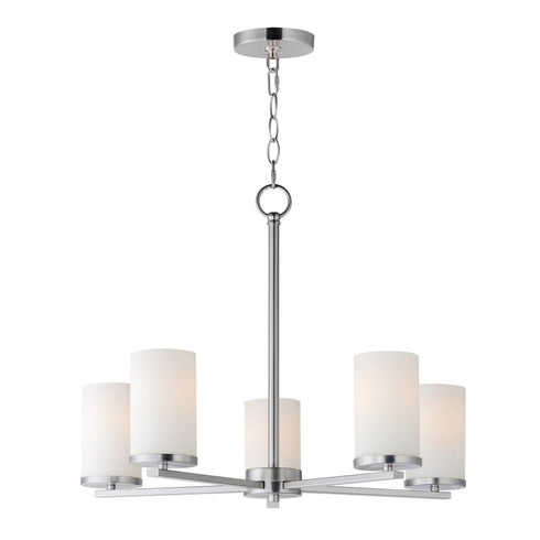 Maxim Lateral Chandelier in Black Finish Model: 10286SWBK