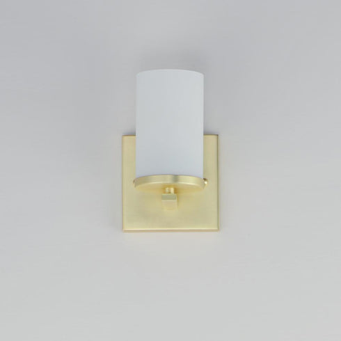 Maxim Lateral Wall Sconce in Satin Brass Finish Model: 10281SWSBR