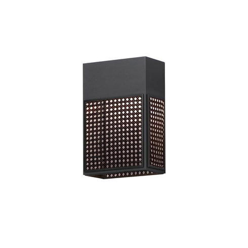 Maxim Lattice Outdoor Wall Mount in Black Finish Model: 54802BK