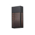 Maxim Lattice Outdoor Wall Mount in Black Finish Model: 54804BK