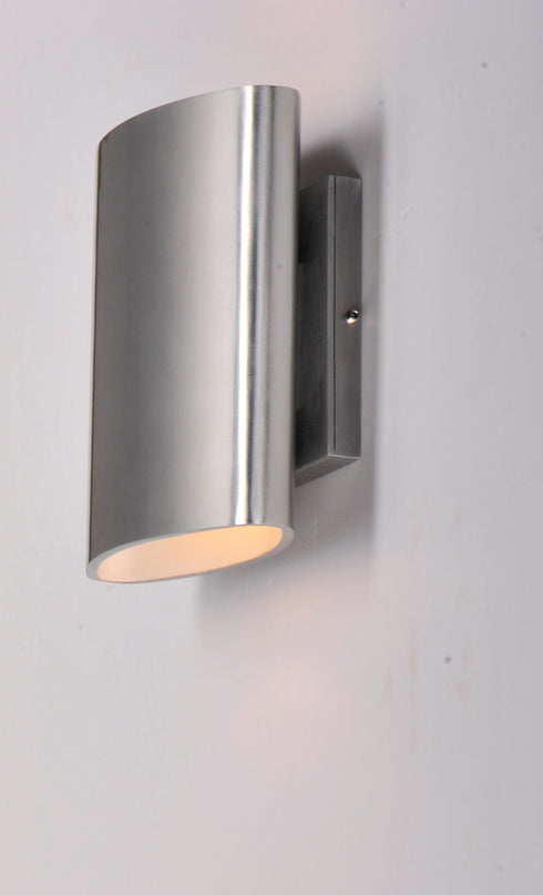 Maxim Lightray LED Outdoor Wall Mount in Brushed Aluminum Finish Model: 86152AL