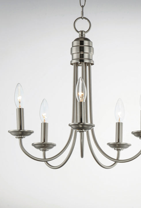 Maxim Logan Multi Light Pendant in Satin Nickel Finish Model: 10345SN