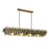 Maxim Loren Linear Pendant in Gunmetal Finish Model: 21826AMGM