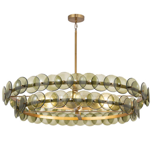 Maxim Loren Multi Tier Chandelier in Gunmetal Finish Model: 21824AMGM