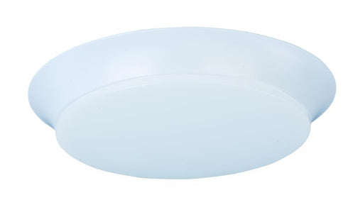 Maxim Low Profile LED Flush Mount in White Finish Model: 87595WTWT