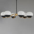 Maxim Lucerne Single Tier Chandelier in Black Natural Aged Brass Finish Model: 24646MRBKNAB