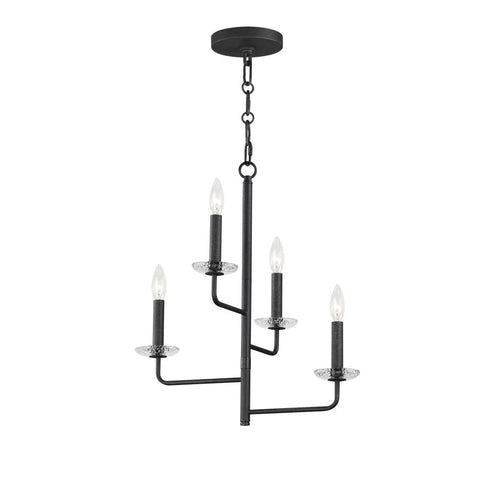 Maxim Madeira Chandelier in Anthracite Finish Model: 12324TCAR