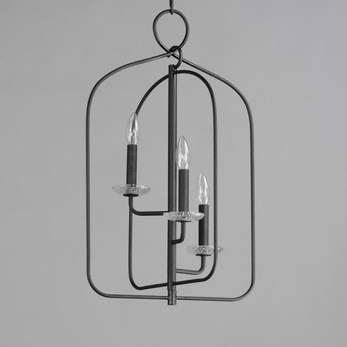 Maxim Madeira Single Pendant in Anthracite Finish Model: 12323TCAR