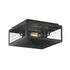 Maxim Magnus Outdoor Deck Lantern in Black Finish Model: 30690CLBK