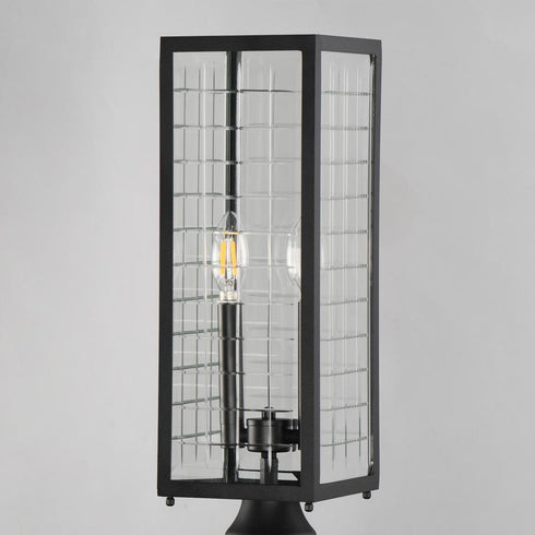 Maxim Magnus Outdoor Pol Post Mount in Black Finish Model: 30699CLBK