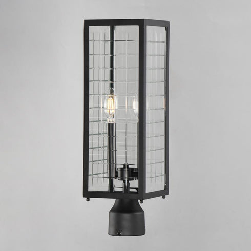 Maxim Magnus Outdoor Pol Post Mount in Black Finish Model: 30699CLBK