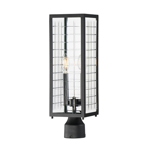 Maxim Magnus Outdoor Pol Post Mount in Black Finish Model: 30699CLBK