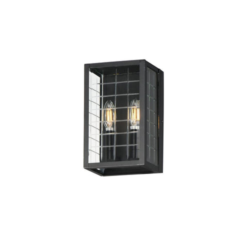 Maxim Magnus Outdoor Wall Mount in Black Finish Model: 30691CLBK