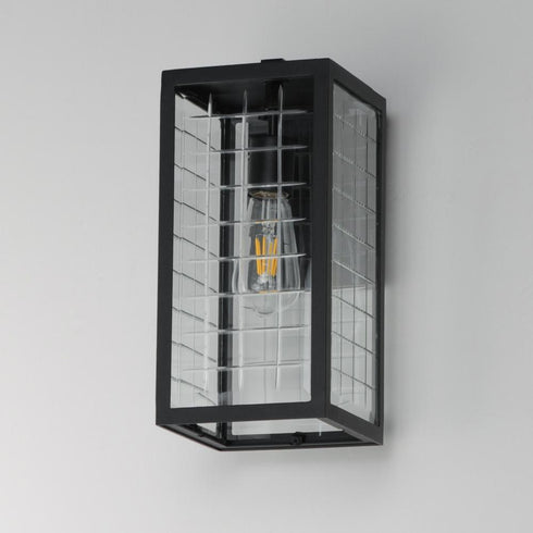 Maxim Magnus Outdoor Wall Mount in Black Finish Model: 30692CLBK
