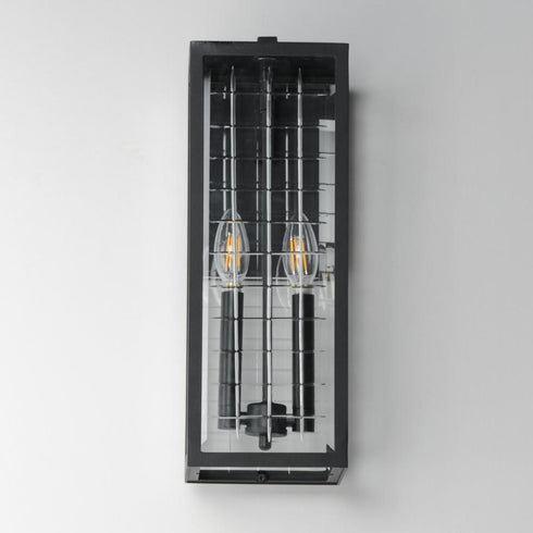 Maxim Magnus Outdoor Wall Mount in Black Finish Model: 30693CLBK