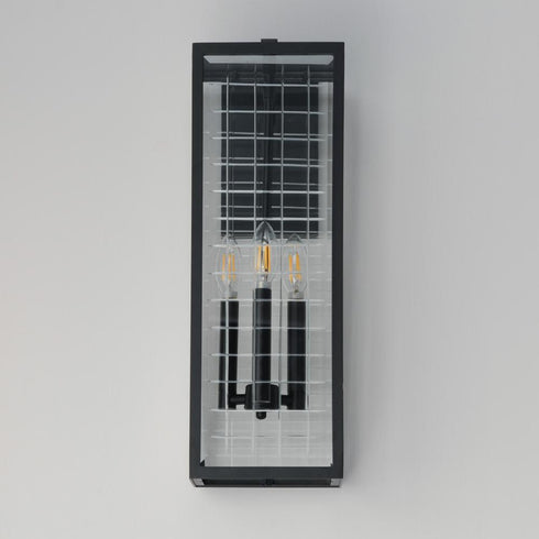 Maxim Magnus Outdoor Wall Mount in Black Finish Model: 30694CLBK