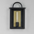 Maxim Manchester Outdoor Wall Mount in Black Finish Model: 30752CLBK