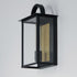 Maxim Manchester Outdoor Wall Mount in Black Finish Model: 30752CLBK