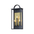 Maxim Manchester Outdoor Wall Mount in Black Finish Model: 30756CLBK