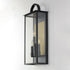 Maxim Manchester Outdoor Wall Mount in Black Finish Model: 30756CLBK