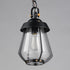 Maxim Mariner Outdoor Pendant in Black / Antique Brass Finish Model: 30621CDBKAB
