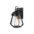 Maxim Mariner Outdoor Wall Mount in Black / Antique Brass Finish Model: 30622CDBKAB