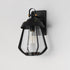 Maxim Mariner Outdoor Wall Mount in Black / Antique Brass Finish Model: 30622CDBKAB