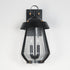Maxim Mariner Outdoor Wall Mount in Black / Antique Brass Finish Model: 30624CDBKAB
