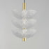 Maxim Metropolis Single Pendant in Satin Brass Finish Model: 24983TCSBR