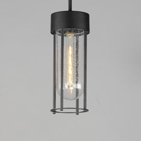 Maxim Millennial Outdoor Hanging Lantern in Black Finish Model: 30587CDBK