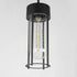 Maxim Millennial Outdoor Hanging Lantern in Black Finish Model: 30587CDBK