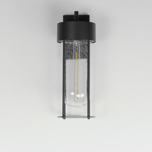 Maxim Millennial Outdoor Wall Mount in Black Finish Model: 30584CDBK