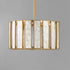 Maxim Miramar Single Pendant in Capiz / Natural Aged Brass Finish Model: 12803CZNAB