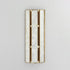Maxim Miramar Wall Sconce in Capiz / Natural Aged Brass Finish Model: 12801CZNAB
