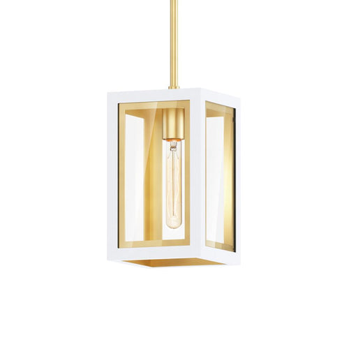 Maxim Neoclass Outdoor Pendant in Black / Gold Finish Model: 30051CLBKGLD