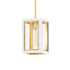 Maxim Neoclass Outdoor Pendant in Black / Gold Finish Model: 30051CLBKGLD