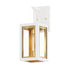 Maxim Neoclass Outdoor Wall Mount in Black / Gold Finish Model: 30052CLBKGLD