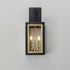 Maxim Neoclass Outdoor Wall Mount in Black / Gold Finish Model: 30054CLBKGLD