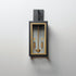 Maxim Neoclass Outdoor Wall Mount in Black / Gold Finish Model: 30055CLBKGLD