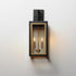 Maxim Neoclass Outdoor Wall Mount in Black / Gold Finish Model: 30055CLBKGLD