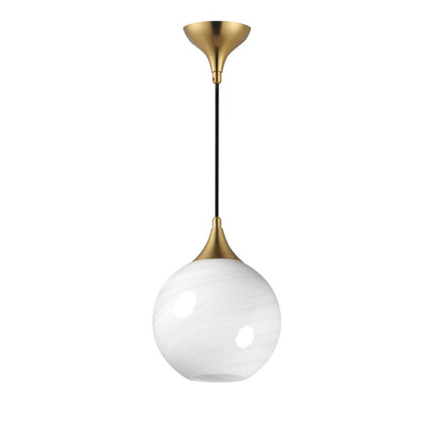 Maxim Neve Single Pendant in Black Finish Model: 21226MRBK