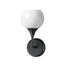 Maxim Neve Wall Sconce in Black Finish Model: 21221MRBK