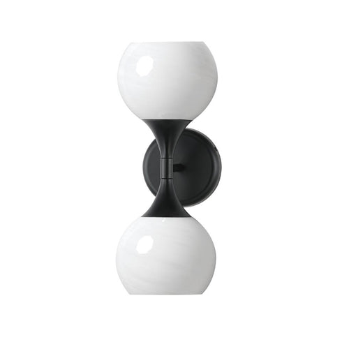 Maxim Neve Wall Sconce in Black Finish Model: 21222MRBK
